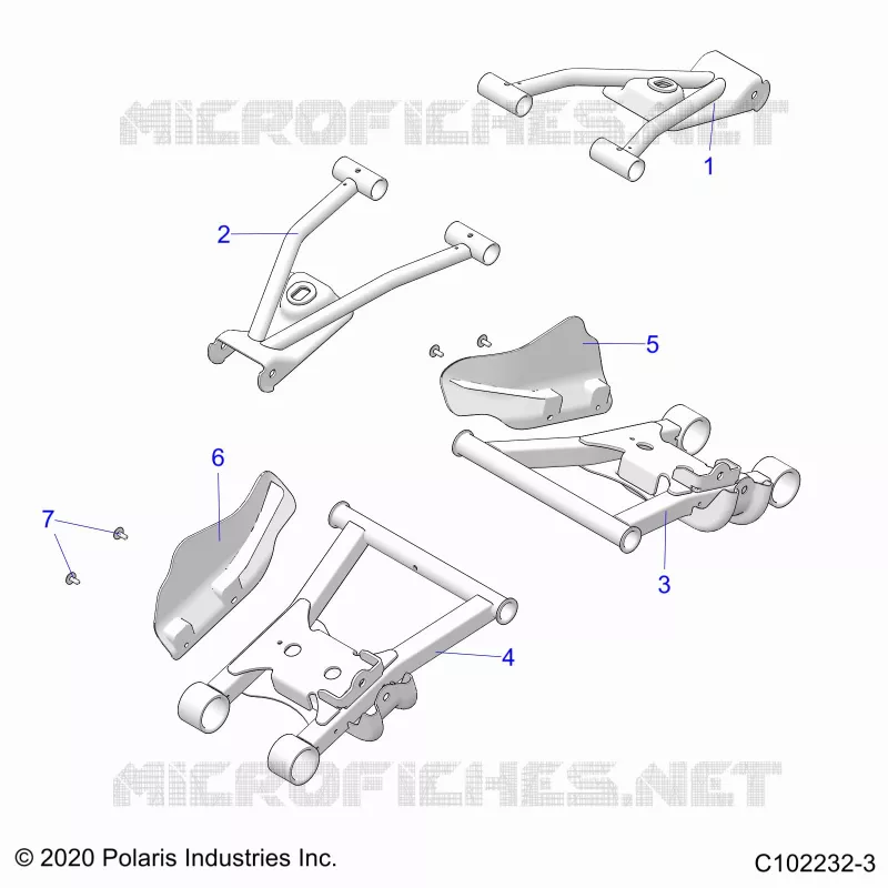 HINTERRADAUFHÃ„NGUNG CONTROL ARMS