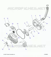 ANTRIEB, CLUTCH COVER AND DUCTING