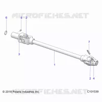 ANTRIEB, FRONT PROP SHAFT
