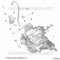 ANTRIEB, MAIN GEARCASE MOUNTING