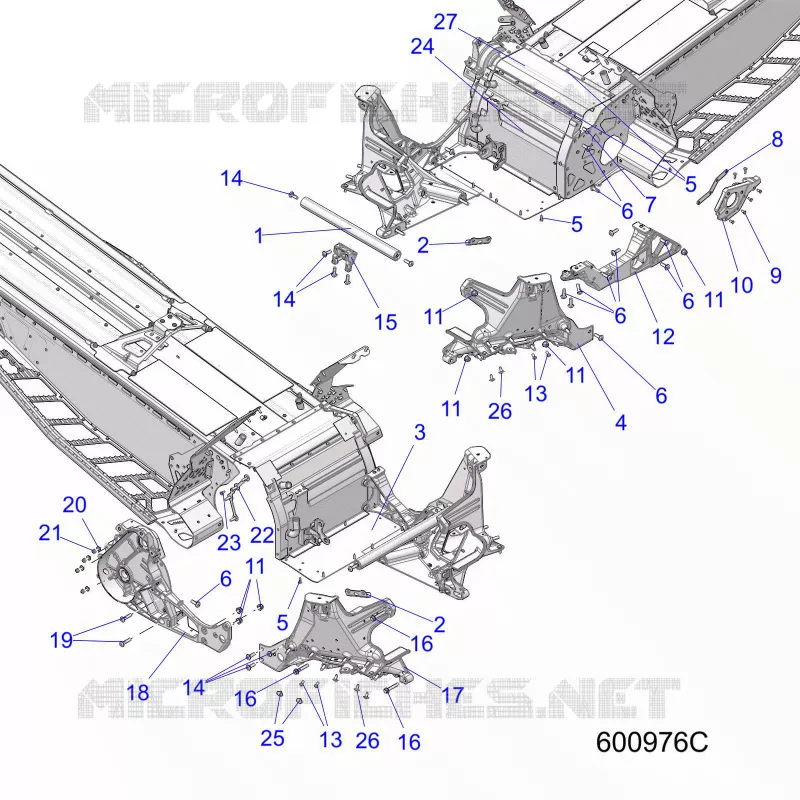 CHASSIS, BULKHEAD ASM.
