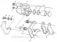 FRONT BREMSE SPORTSMAN 500 W969244 (4936093609B007)