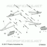 FRONT SUSPENSION CONTROL ARMS