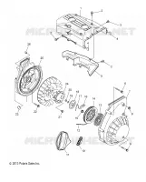 ENGINE, BLOWER HOUSING AND RECOIL STARTER