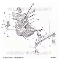 MOTOR, MOUNTING