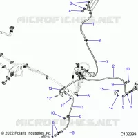 BRAKE LINES, FRONT