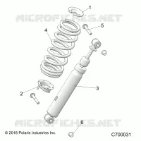 FRONT SUSPENSION SHOCK MOUNTING