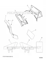 HINTER CAB AND HEAT SHIELDS