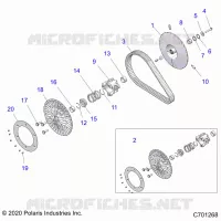 ANTRIEB, SECONDARY CLUTCH