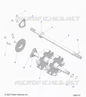 DRIVE TRAIN, JACKSHAFT AND ANTRIEBSWELLE