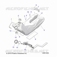 KRAFTSTOFFSYSTEM, FUEL TANK ASM.