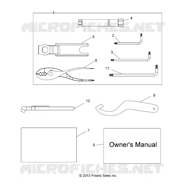 REFERENCES, TOOL KIT AND BEDIENUNGSANLEITUNG