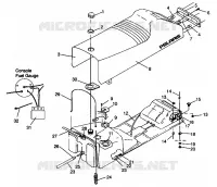 SITZ   GASBEHÄLTER ASSEMBLY CLASSIC 0942865 (4924962496004A)