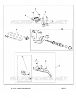 VORDERBREMSE BRAKE LEVER AND MASTER CYLINDER