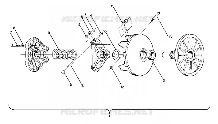 Antriebskupplung Star, Sprint and Sprint E/S (4912721272008A)