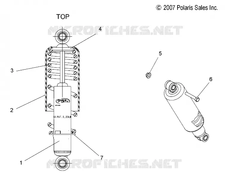 FRONT TRACK SCHOCK (7043048)