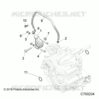 DRIVE TRAIN, MAIN GEARCASE MOUNTING