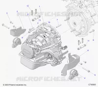ANTRIEB, TRANSMISSION MOUNTING