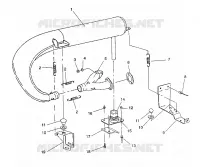 ABGASSYSTEM 500 EFI / 0930674 and  500 EFI SKS / 0930574 (4922962296026A)