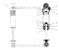 FOX SCHOCK-GAS, MIDDLE  440 XCR SP X951660 (4932833283C007)