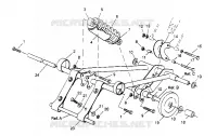 FRONT Drehmomentarm  500 EFI 0952774, EFI SKS 0952574,   EFI SKS PT 0 (4929052905C001)