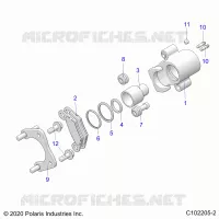 BRAKES, HINTERSATTELS