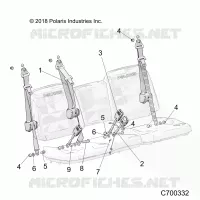 SITZ BELT AND MOUNTING