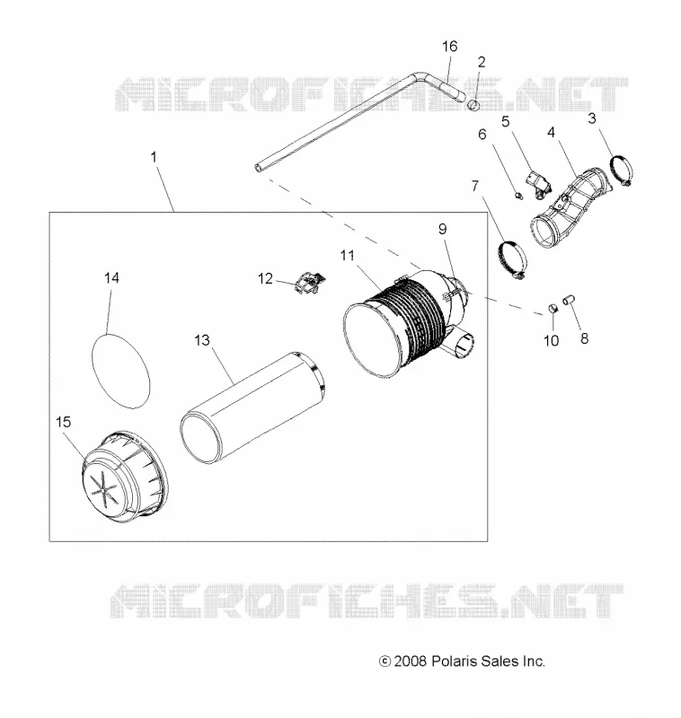 MOTOR, LUFTEINLASS SYSTEM