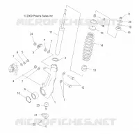 FRONT SUSPENSION STREBE