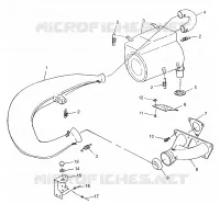 ABGASSYSTEM 700 RMK 0970966, 700 SKS 0970566 and EUROPEAN 700 SKS E97056 (4938573857C004)