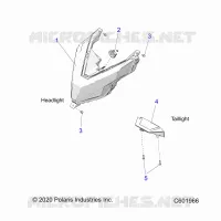 ELEKTRIC, HEADLIGHT AND TAILLIGHT