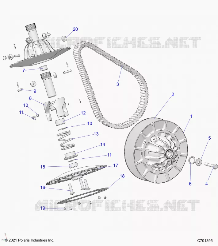 ANTRIEB, SECONDARY CLUTCH