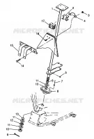 Lenksäule Magnum 2X4 W98AA42A (4945524552B006)