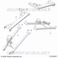 HINTERRADAUFHÃ„NGUNG CONTROL ARMS