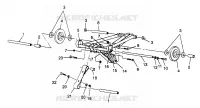 FRONT Drehmomentarm TRAN SPORT 0970143 and EUROPEAN TRAN SPORT E970143 (4938293829B011)