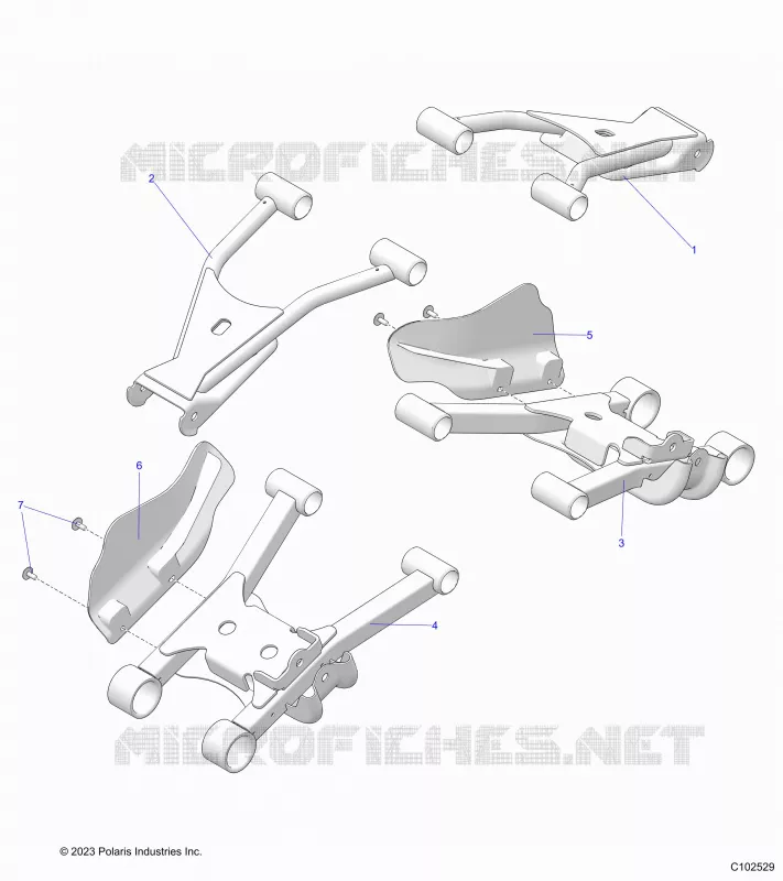HINTERRADAUFHÃ„NGUNG CONTROL ARMS
