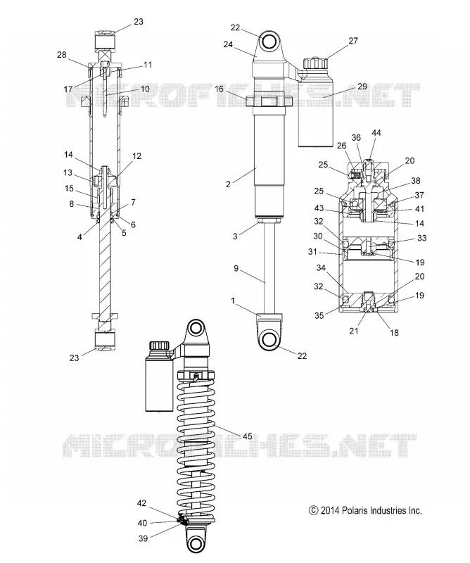 HINTER TRACK SCHOCK (7044122)