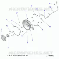 MOTOR, ADAPTER, BELLHOUSING AND CRANK SENSOR
