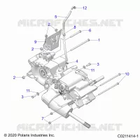 ANTRIEB, MAIN GEARCASE MOUNTING