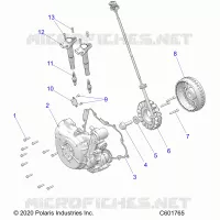 ELEKTRIC, IGNITION SYSTEM, W/STATOR COVER