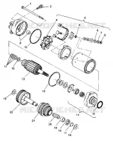 ANLASSER ASSEMBLY SLT 750 B944170 (4925942594030A)