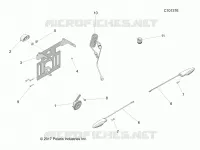 ELEKTRIC, HORN AND LICENSE PLATE LIGHT