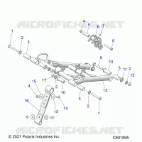 SUSPENSION, FRONT DREHMOMENTARM