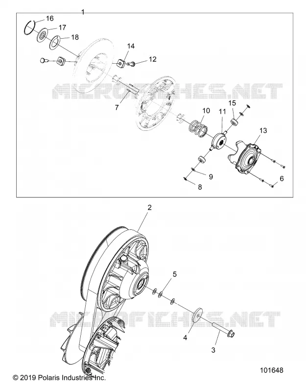 ANTRIEB, SECONDARY CLUTCH