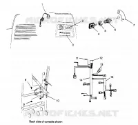 IGNITION   KABELSTRANG 500 EFI SKS 0962574, 500 EFI RMK 0962974, and EUR (4931983198A014)