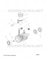 ENGINE, PISTON   KURBELWELLE