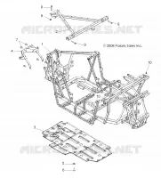 CHASSIS, MAIN FRAME AND SKID PLATE
