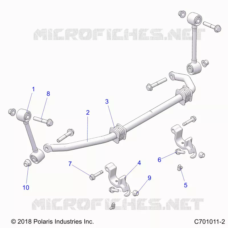 SUSPENSION, FRONT STABILISATORSTANGE- G21GAB99CM/FM (C701011-2)