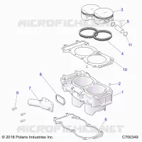 ZYLINDER AND PISTON
