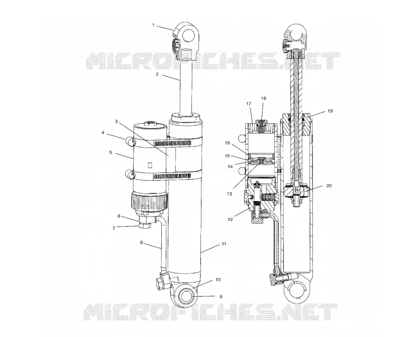 SCHOCK (REAR TRACK)